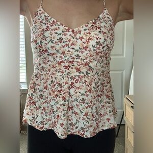 Abercrombie and Fitch Floral Tank